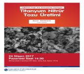 Seminer: Titanyum Nitrür Tozu Üretimi