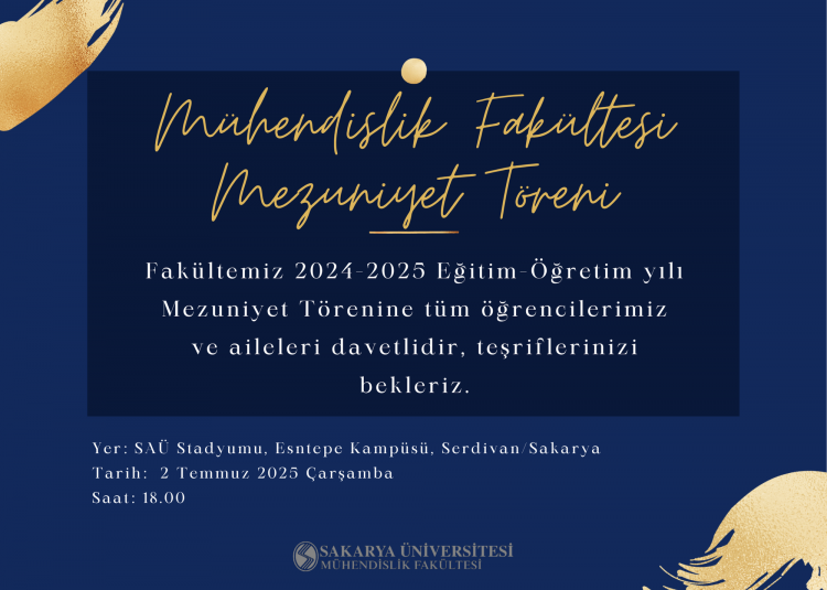 Mezuniyet Töreni-Dijital Davetiye