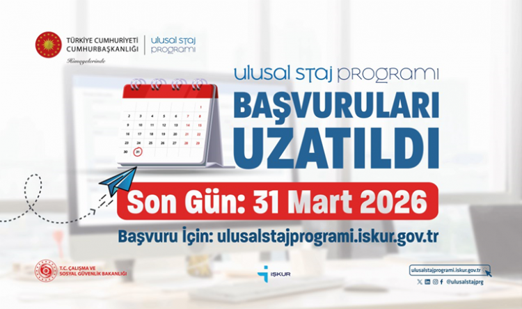Ulusal Staj Programı Başvuruları Hakkında