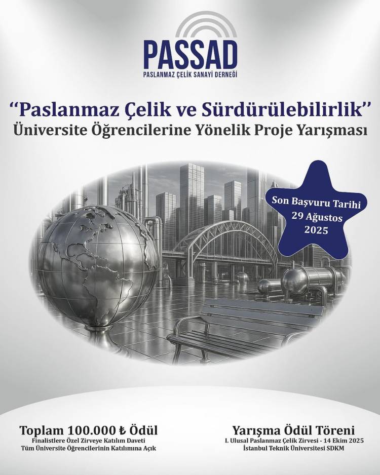 “Paslanmaz Çelik ve Sürdürülebilirlik” Temalı Proje Yarışmasına