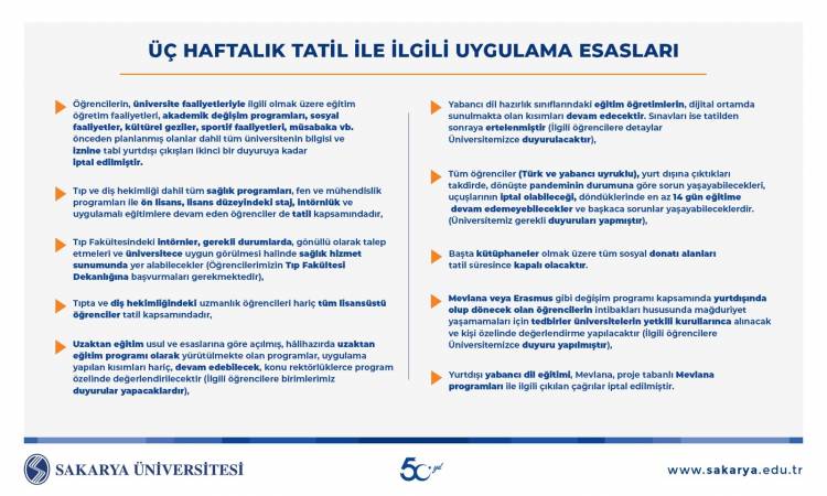 Üç Haftalık Tatil İle İlgili Uygulama Esasları