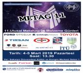METAG 11 - 11. Ulusal Metalurji ve Malzeme Günleri